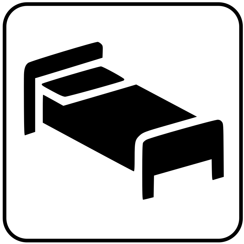 Simbolo Albergo o Motel