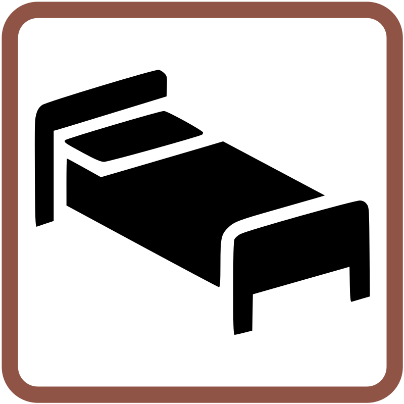 Simbolo Albergo o Motel