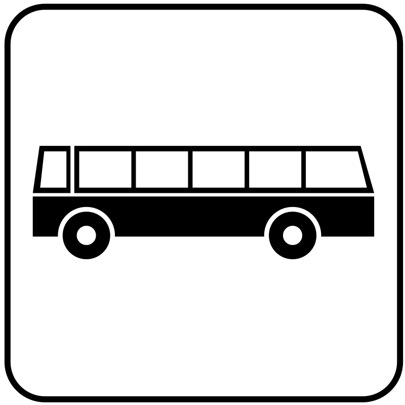 Simbolo Autobus Extraurbano