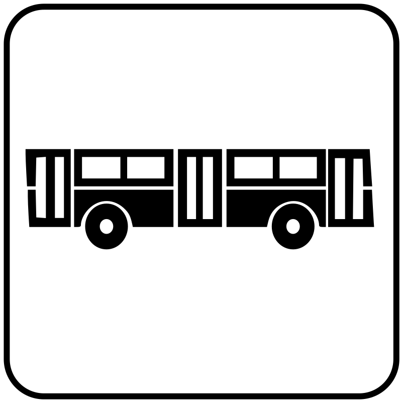Simbolo Autobus Urbano