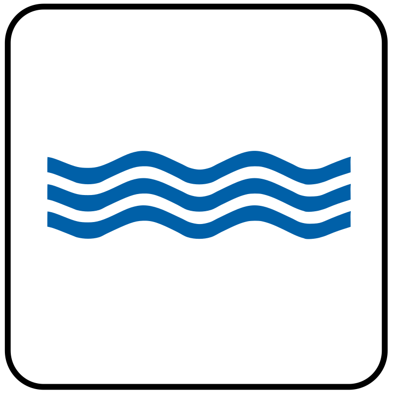 Simbolo Mare Fiume Lago