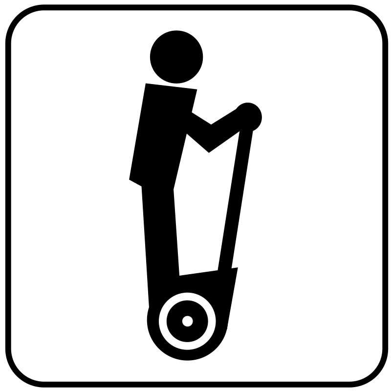 Simbolo Segway