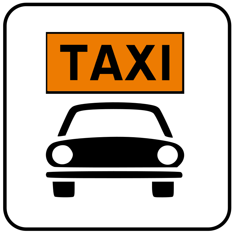 Simbolo Taxi