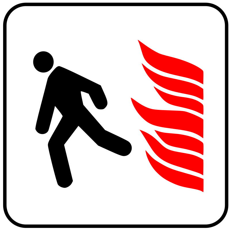 Simbolo Uscita di Emergenza